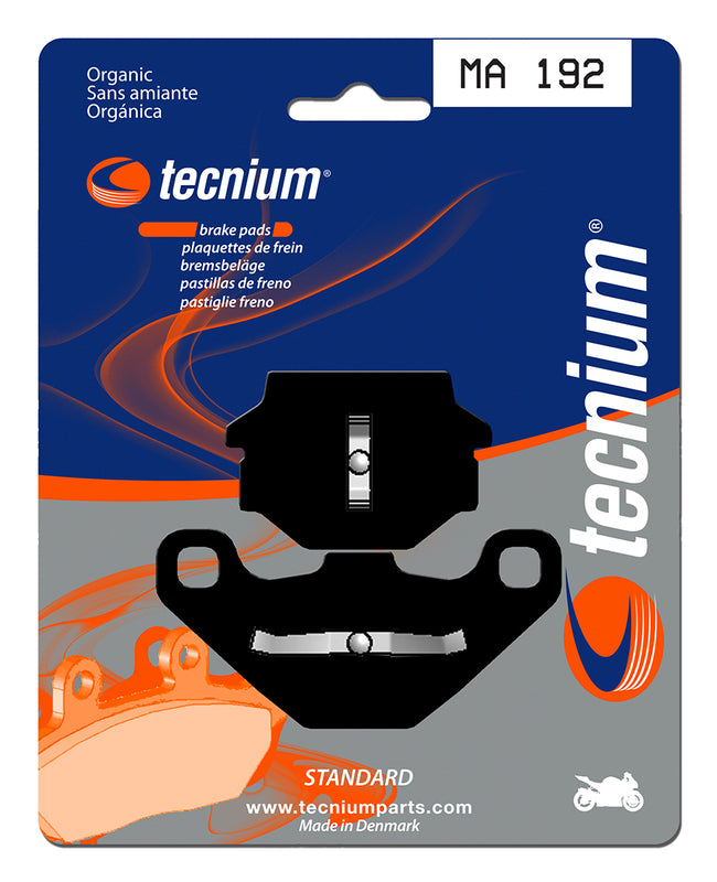 TECNIUM Street Organic Brake pads - MA192