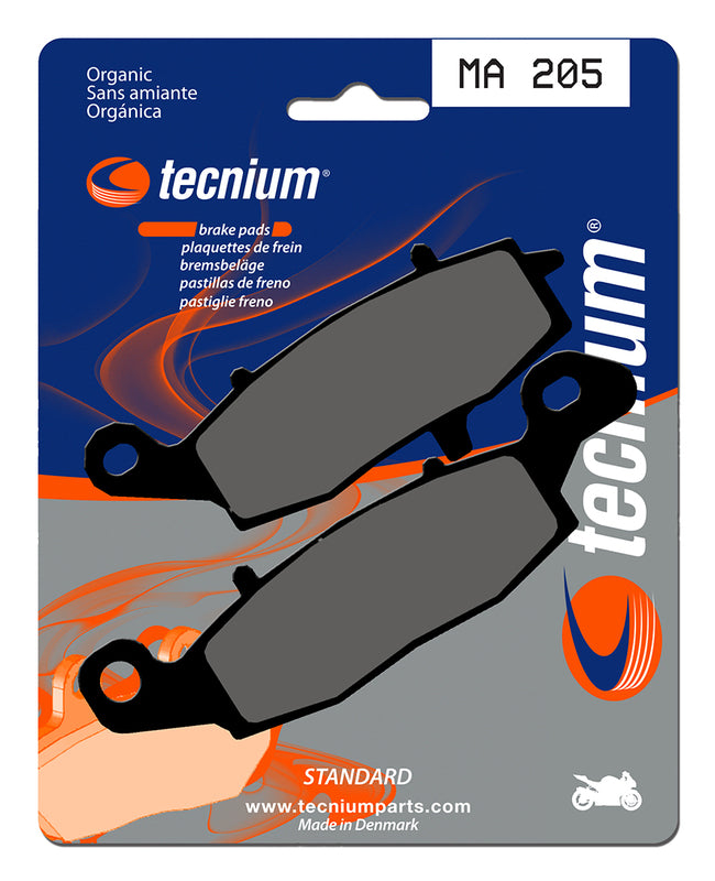 TECNIUM Street Organic Brake pads - MA205