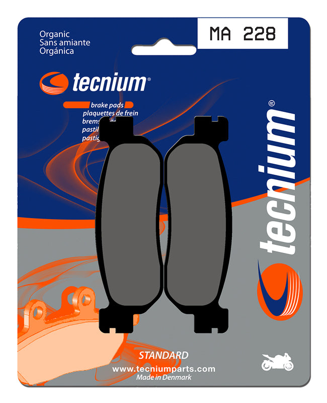 TECNIUM Street Organic Brake pads - MA228
