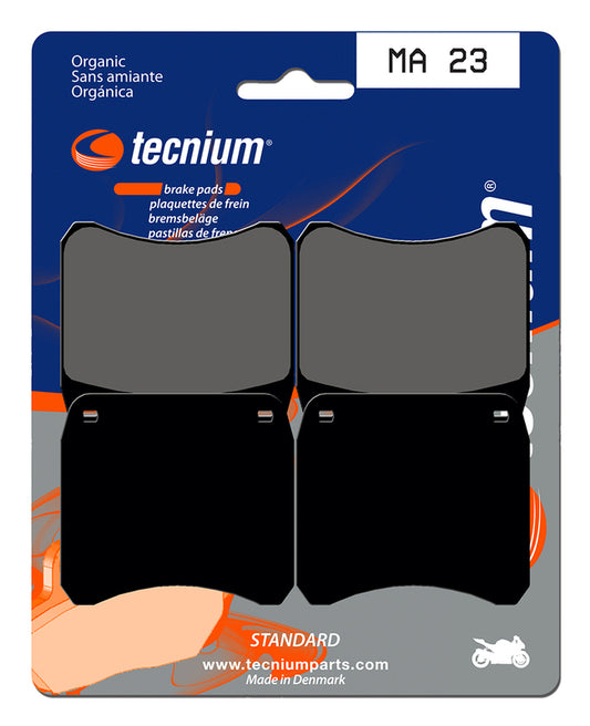 TECNIUM Street Organic Brake pads - MA23