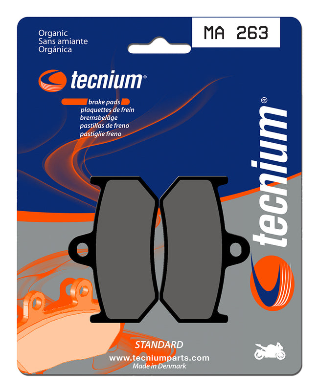 TECNIUM Street Organic Brake pads - MA263