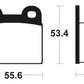 TECNIUM Street Organic Brake pads - MA27