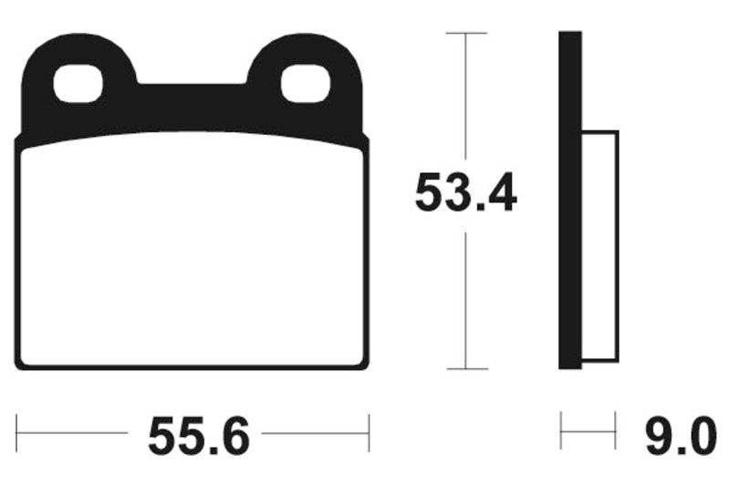 TECNIUM Street Organic Brake pads - MA27