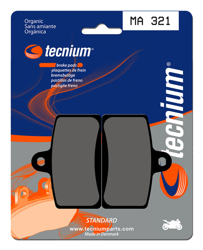 TECNIUM Street Organic Brake pads - MA321