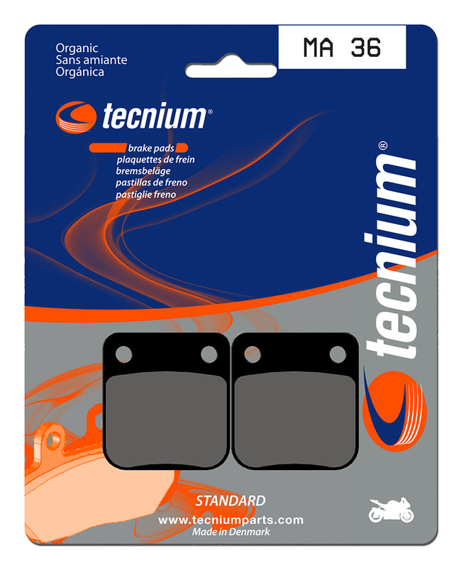 TECNIUM Street Organic Brake pads - MA36