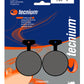 TECNIUM Street Organic Brake pads - MA4