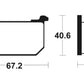 TECNIUM Street Organic Brake pads - MA40