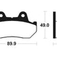 TECNIUM Street Organic Brake pads - MA42