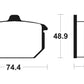 TECNIUM Street Organic Brake pads - MA49