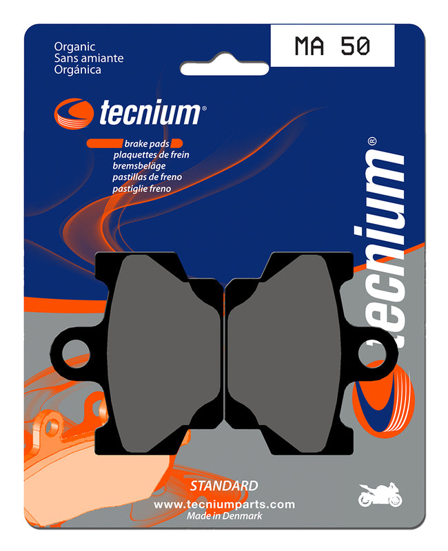 TECNIUM Street Organic Brake pads - MA50