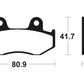 TECNIUM Street Organic Brake pads - MA58