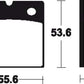 TECNIUM Street Organic Brake pads - MA6