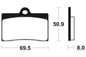 TECNIUM Street Organic Brake pads - MA66