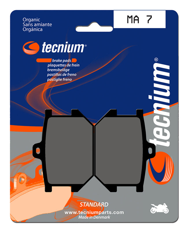 TECNIUM Street Organic Brake pads - MA7