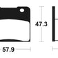 TECNIUM Street Organic Brake pads - MA78