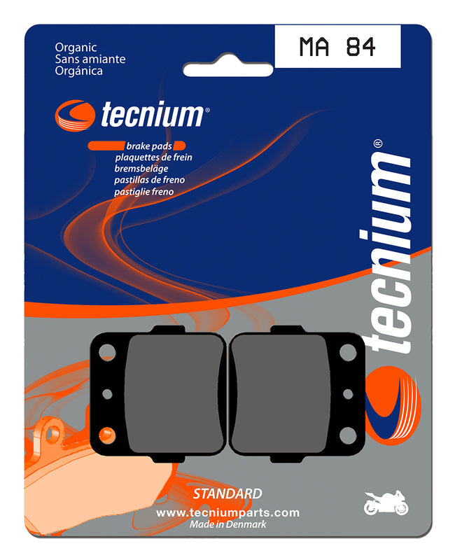 TECNIUM Street Organic Brake pads - MA84