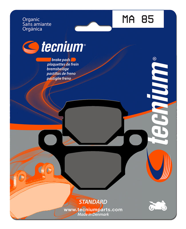 TECNIUM Street Organic Brake pads - MA85