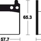 TECNIUM Street Organic Brake pads - MA9