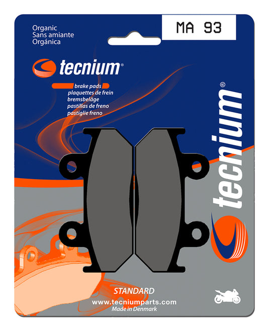 TECNIUM Street Organic Brake pads - MA93
