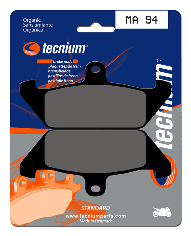TECNIUM Street Organic Brake pads - MA94