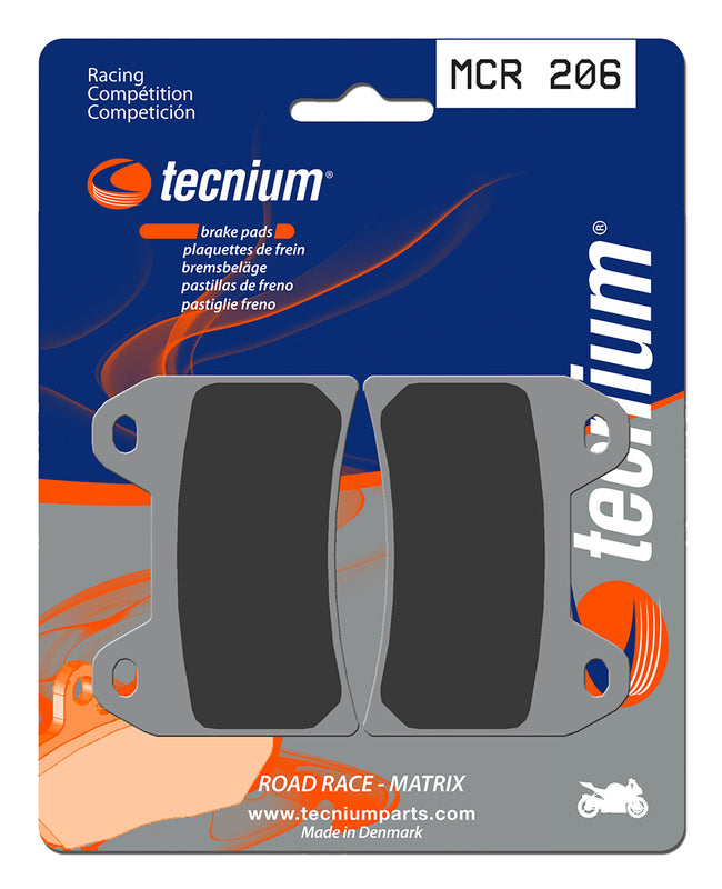 TECNIUM Racing Sintered Metal Carbon Brake pads - MCR206