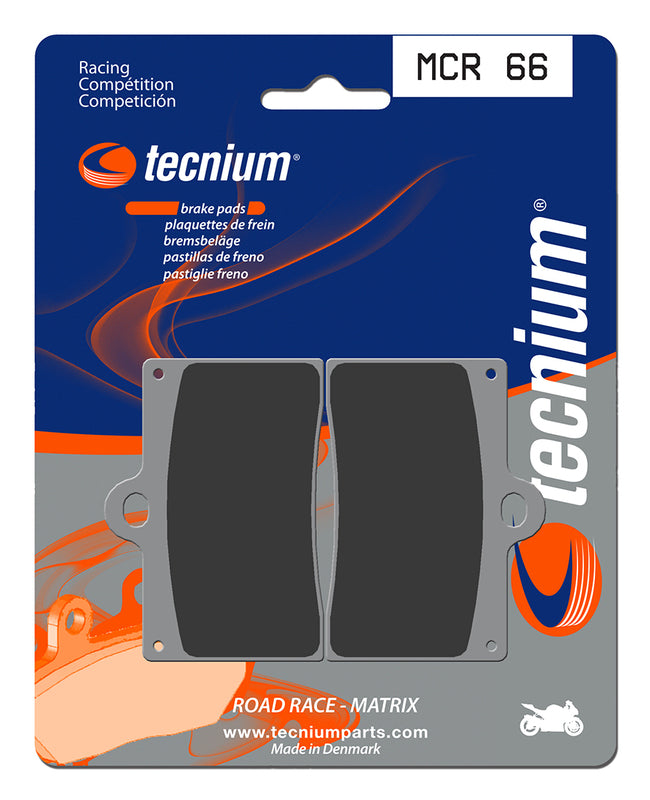 TECNIUM Racing Sintered Metal Carbon Brake pads - MCR66