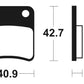 TECNIUM Scooter Organic Brake pads - ME170