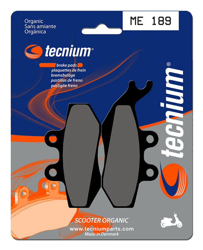 TECNIUM Scooter Organic Brake pads - ME189
