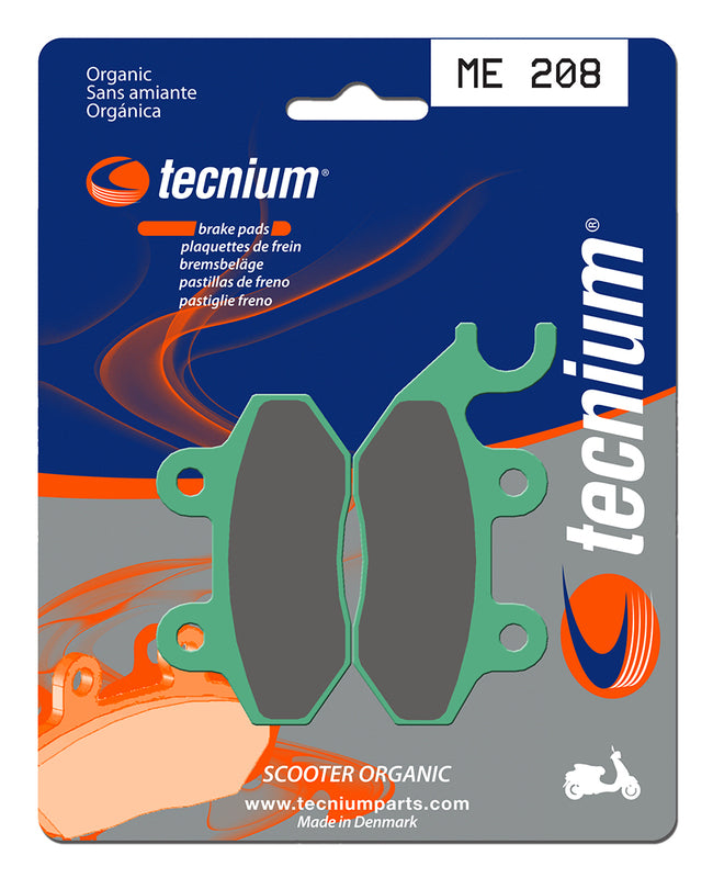 TECNIUM Scooter Organic Brake pads - ME208