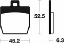 TECNIUM Scooter Organic Brake pads - ME231