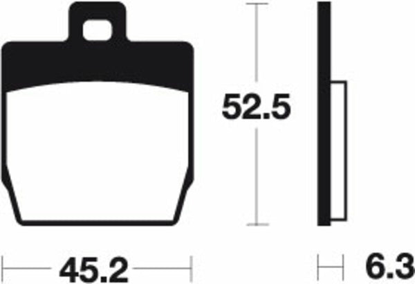 TECNIUM Scooter Organic Brake pads - ME231