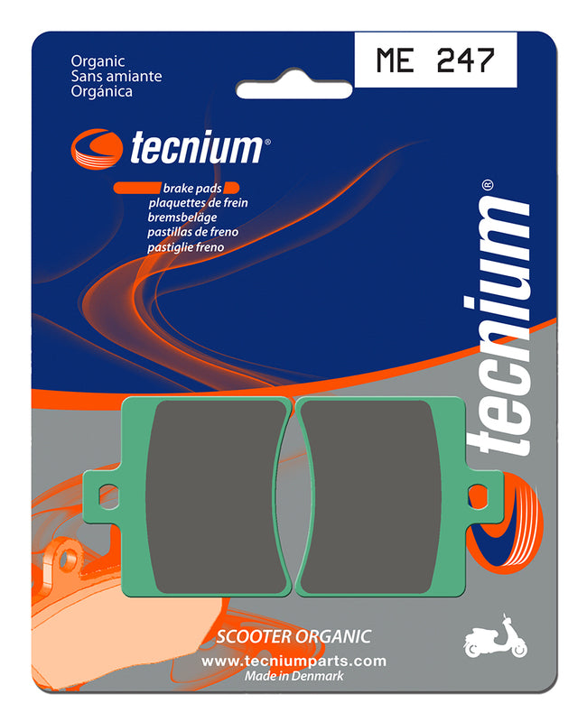 TECNIUM Scooter Organic Brake pads - ME247