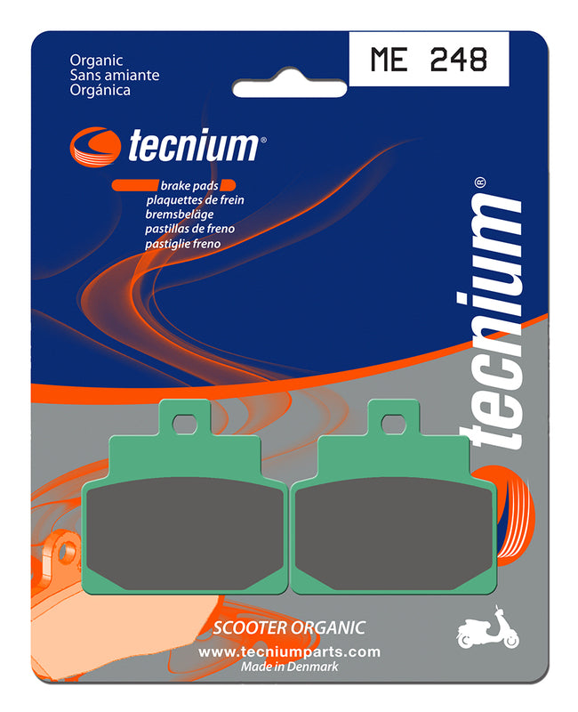 TECNIUM Scooter Organic Brake pads - ME248