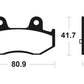 TECNIUM Scooter Organic Brake pads - ME281