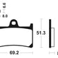 TECNIUM Street Performance Sintered Metal Brake pads - MF134