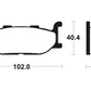 TECNIUM Street Performance Sintered Metal Brake pads - MF163