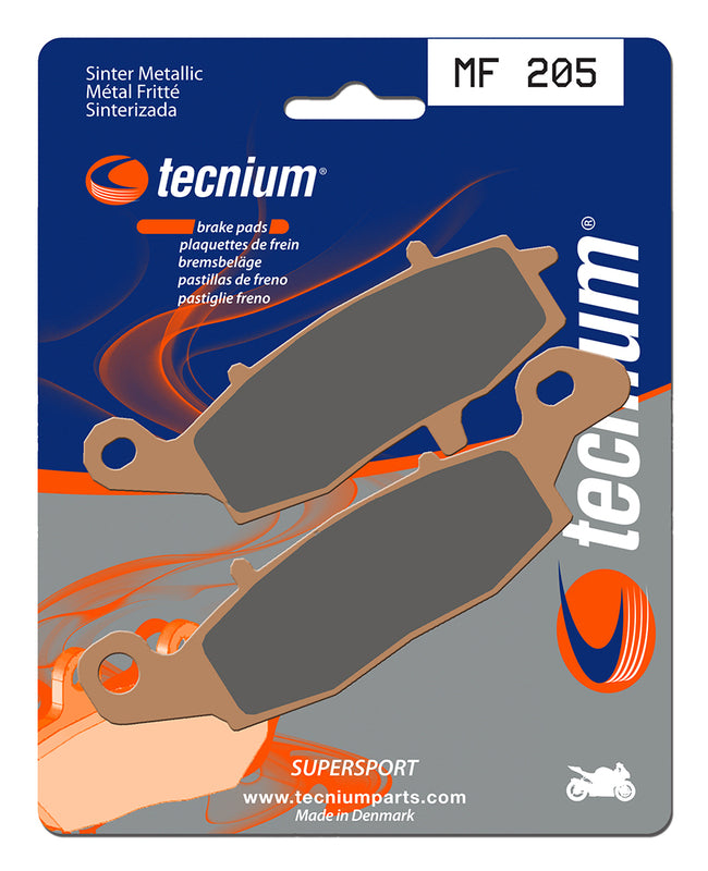 TECNIUM Street Performance Sintered Metal Brake pads - MF205