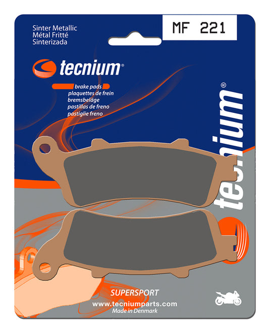TECNIUM Street Performance Sintered Metal Brake pads - MF221