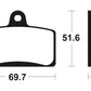 TECNIUM Street Performance Sintered Metal Brake pads - MF321