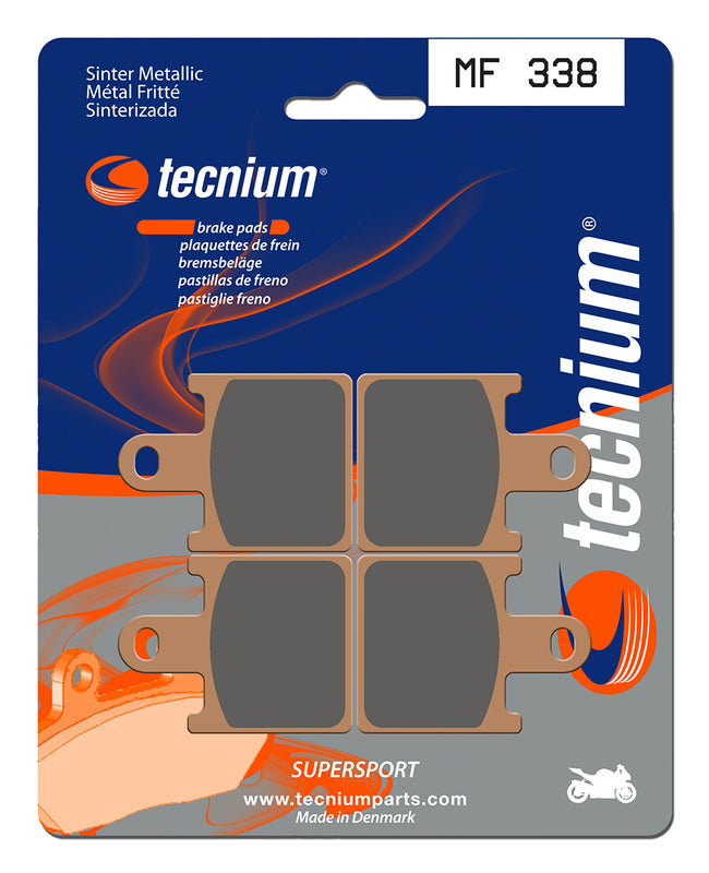 TECNIUM Street Performance Sintered Metal Brake pads - MF338