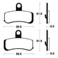 TECNIUM Street Performance Sintered Metal Brake pads - MF353