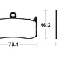 TECNIUM Street Performance Sintered Metal Brake pads - MF364