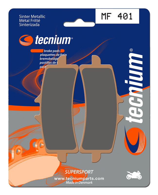 TECNIUM Street Performance Sintered Metal Brake pads - MF401