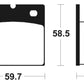 TECNIUM Street Performance Sintered Metal Brake pads - MF54