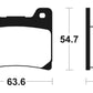 TECNIUM Street Performance Sintered Metal Brake pads - MF55