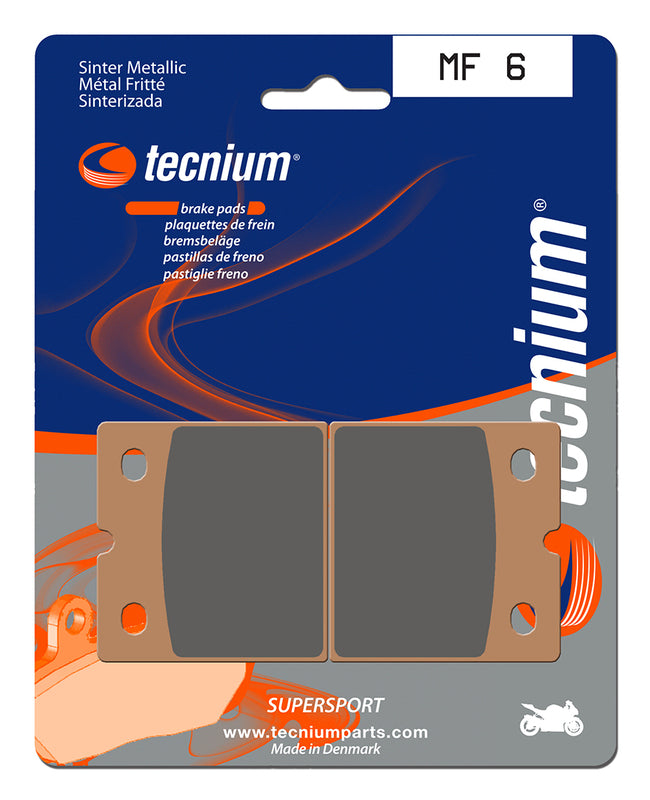 TECNIUM Street Performance Sintered Metal Brake pads - MF6