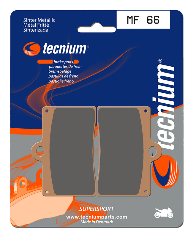 TECNIUM Street Performance Sintered Metal Brake pads - MF66
