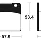 TECNIUM Street Performance Sintered Metal Brake pads - MF77
