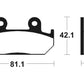 TECNIUM Street Performance Sintered Metal Brake pads - MF93