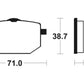 TECNIUM Street Performance Sintered Metal Brake pads - MF96